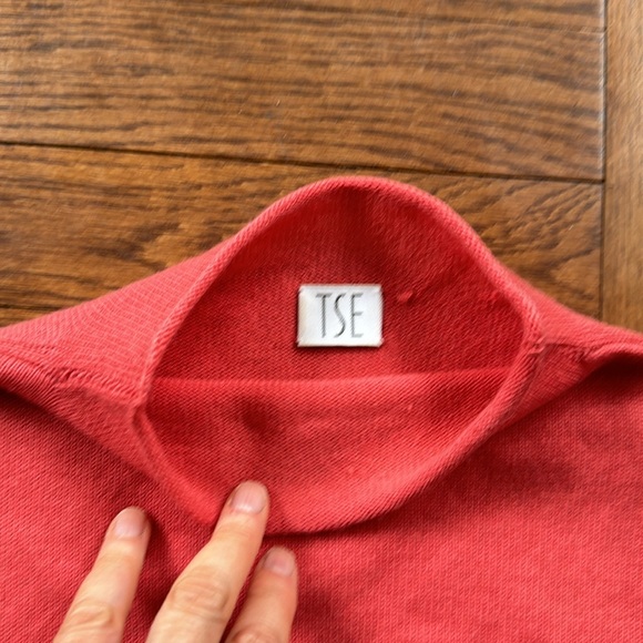 TSE cashmere mock neck sweater - Picture 2 of 2